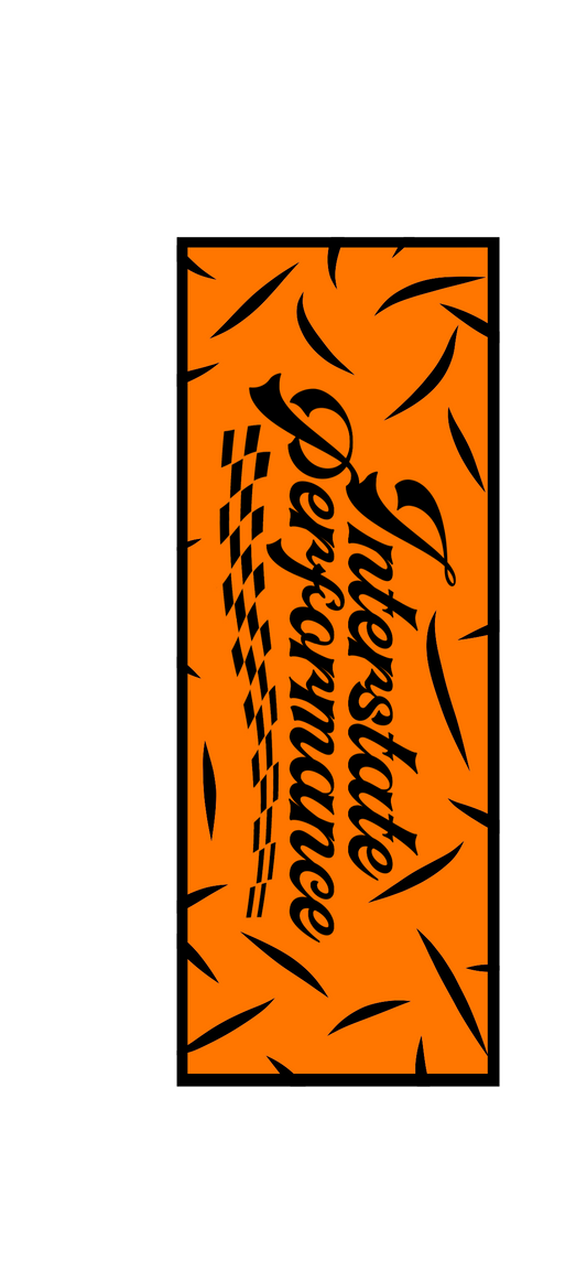 IPR Checkered Flag Logo Slap